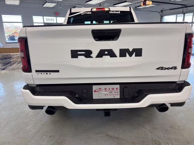 2026 Bright White Clearcoat Ram 1500 Big Horn Night Edition 4X4 Truck