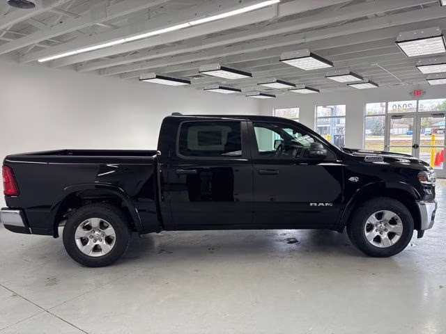 2026 Diamond Black Crystal Pearlcoat Ram 1500 Big Horn 4X4 Truck