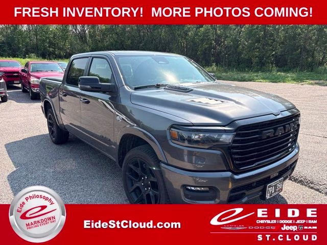2026 Granite Crystal Metallic Clearcoat Ram 1500 Laramie 4X4 Truck