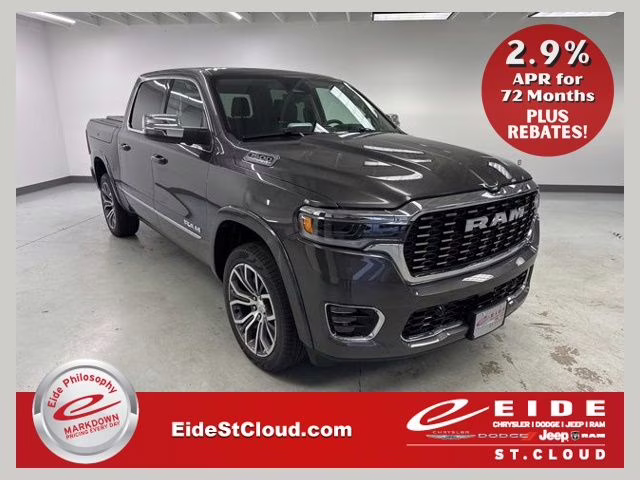 2026 Granite Crystal Metallic Clearcoat Ram 1500 Tungsten 4X4 Truck