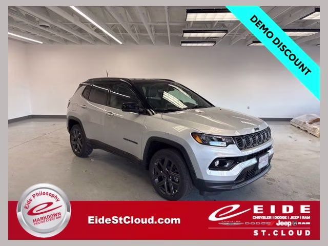 2026 Silver Zynith Metallic Clearcoat Jeep Compass Limited 4X4 SUV