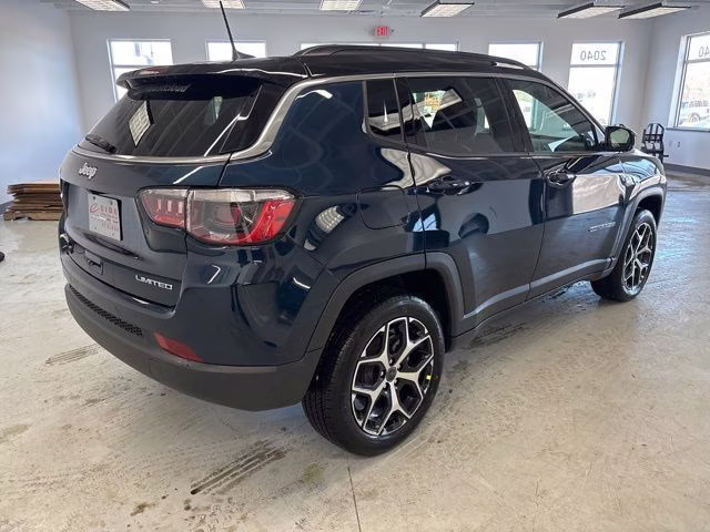 2026 Fathom Blue Pearl Coat Jeep Compass Limited 4X4 SUV