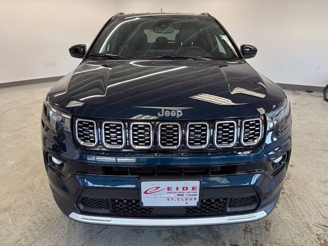 2026 Fathom Blue Pearl Coat Jeep Compass Limited 4X4 SUV