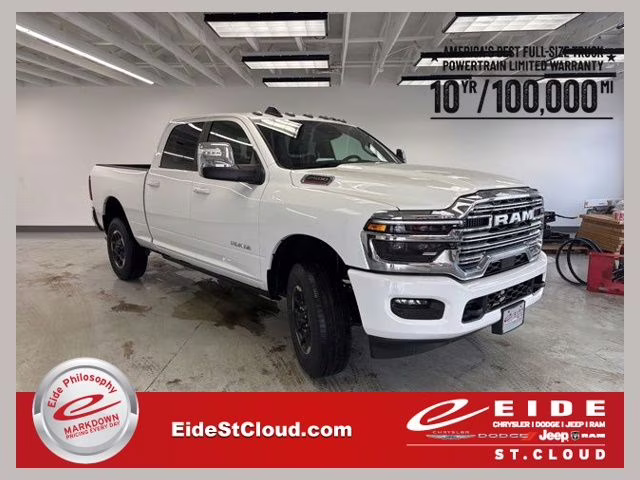 2026 Bright White Clearcoat Ram 2500 Laramie 4X4 Truck