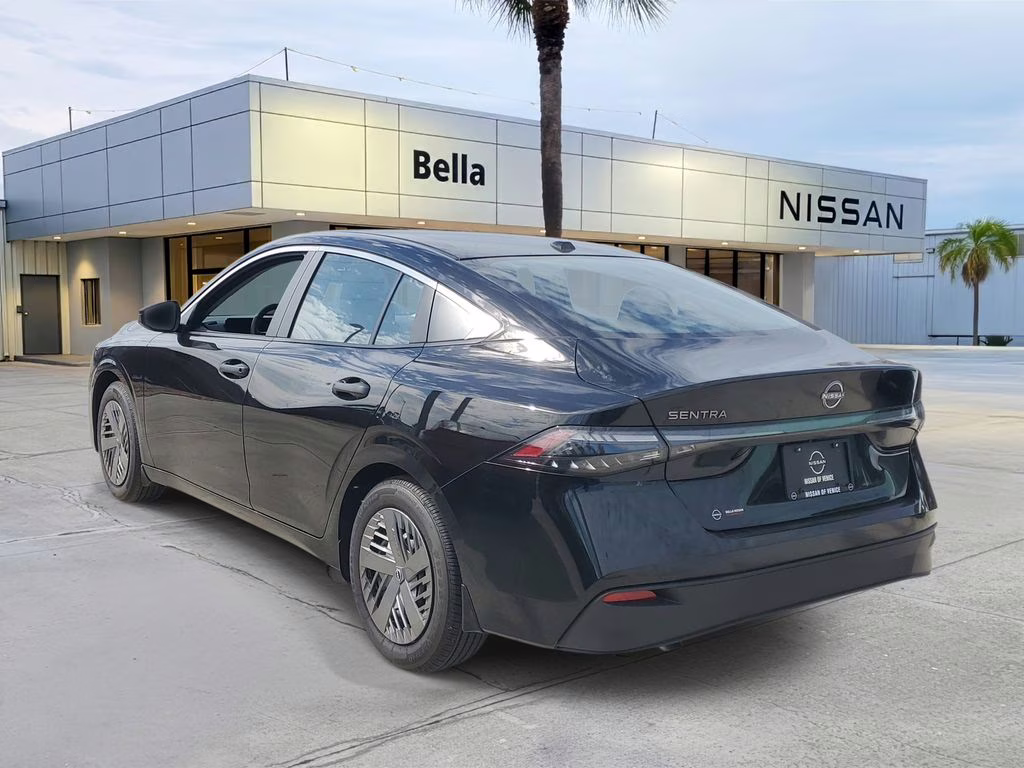 2026 Super Black Nissan Sentra S FWD Sedan