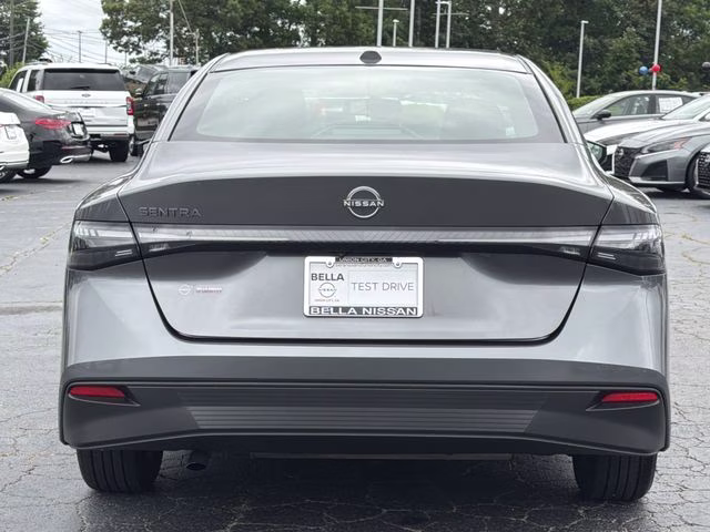 2026 Gun Metallic Nissan Sentra SV FWD Sedan