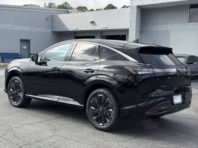 2026 Super Black Nissan Murano Platinum AWD SUV