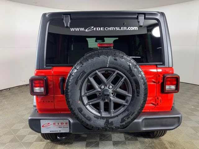 2026 Firecracker Red Clearcoat Jeep Wrangler 4-Door Sport S 4X4 SUV