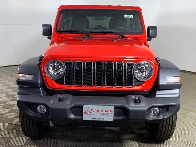 2026 Firecracker Red Clearcoat Jeep Wrangler 4-Door Sport 4X4 SUV