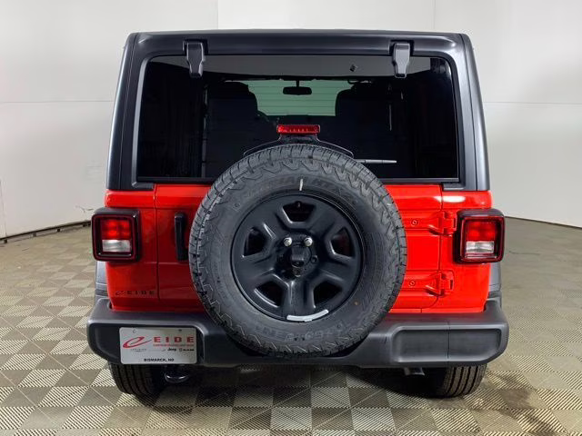 2026 Firecracker Red Clearcoat Jeep Wrangler 4-Door Sport 4X4 SUV