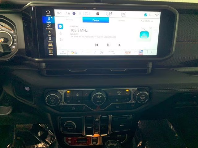 2026 Black Clearcoat Jeep Wrangler 4-Door Rubicon 4X4 SUV