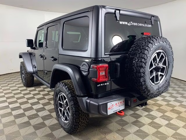 2026 Black Clearcoat Jeep Wrangler 4-Door Rubicon 4X4 SUV