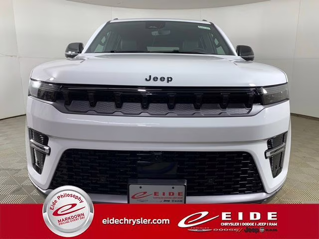 2026 Bright White Clearcoat Jeep Grand Wagoneer L Limited Altitude 4X4 SUV