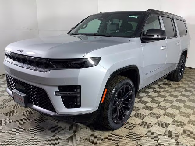 2026 Silver Zynith Jeep Grand Wagoneer L Summit Obsidian 4X4 SUV