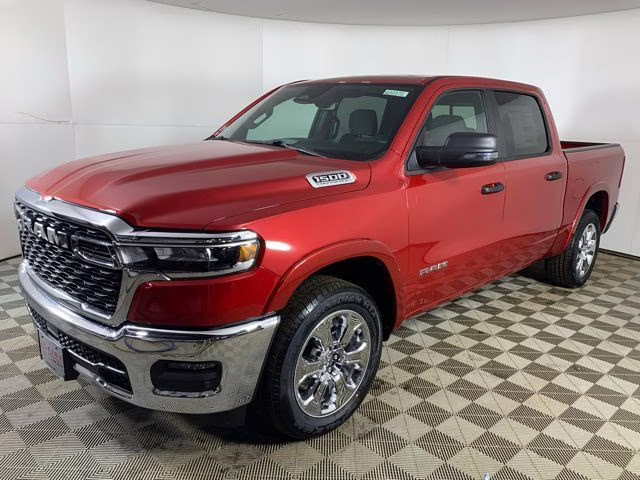 2026 Molten Red Pearlcoat Ram 1500 Big Horn 4X4 Truck