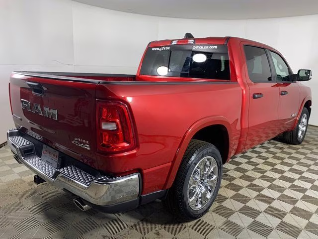 2026 Molten Red Pearlcoat Ram 1500 Big Horn 4X4 Truck