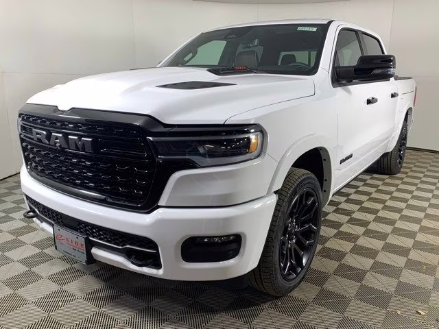 2026 Bright White Clearcoat Ram 1500 Limited Night Edition 4X4 Truck