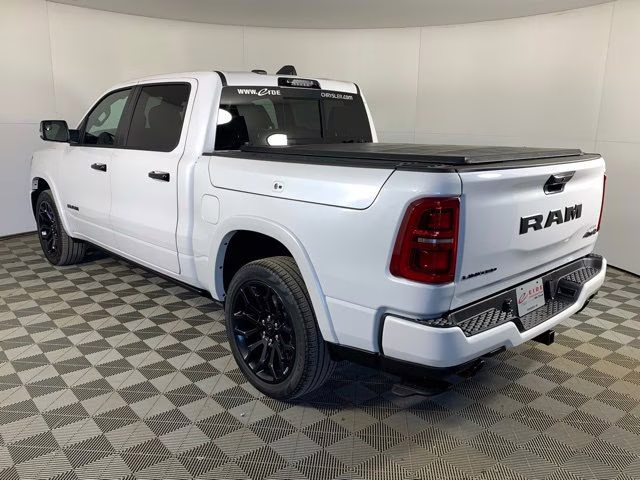 2026 Ivory White Tri-Coat Pearlcoat Ram 1500 Limited Night Edition 4X4 Truck