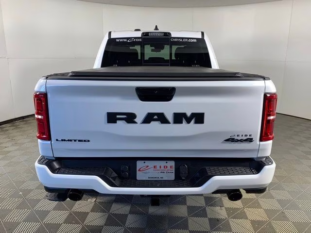2026 Ivory White Tri-Coat Pearlcoat Ram 1500 Limited Night Edition 4X4 Truck