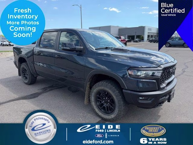 2026 Forged Blue Metallic Ram 1500 Rebel 4X4 Truck