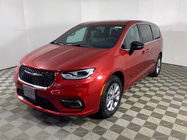 2026 Red Hot Pearlcoat Chrysler Pacifica Select AWD AWD Van