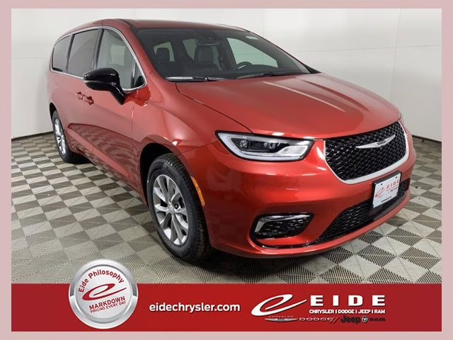 2026 Red Hot Pearlcoat Chrysler Pacifica Select AWD AWD Van