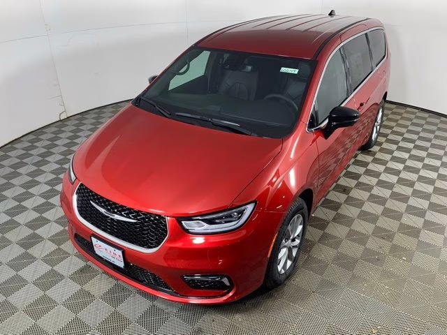 2026 Red Hot Pearlcoat Chrysler Pacifica Select AWD AWD Van
