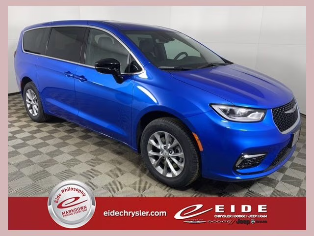2026 Hydro Blue Pearlcoat Chrysler Pacifica Select AWD AWD Van