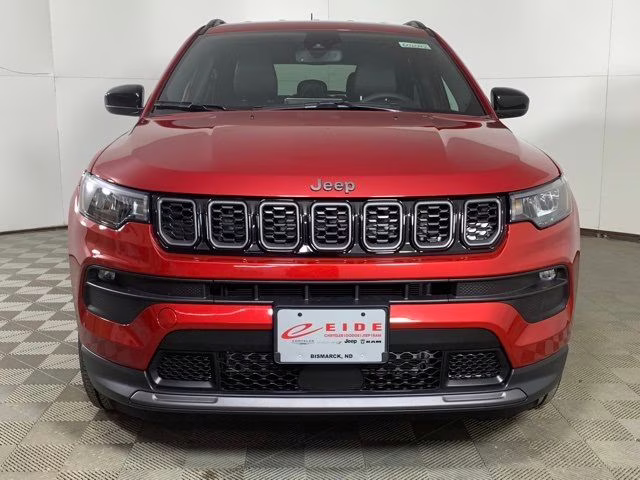 2026 Red Hot Pearlcoat Jeep Compass Latitude 4X4 SUV