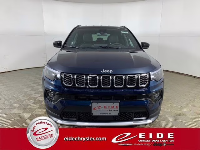 2026 Fathom Blue Pearl Coat Jeep Compass Limited 4X4 SUV