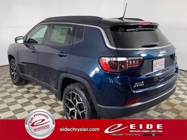 2026 Fathom Blue Pearl Coat Jeep Compass Limited 4X4 SUV