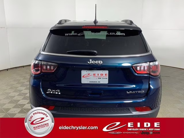 2026 Fathom Blue Pearl Coat Jeep Compass Limited 4X4 SUV