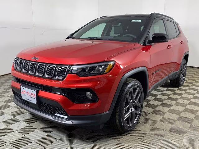 2026 Red Hot Pearlcoat Jeep Compass Limited Altitude 4X4 SUV