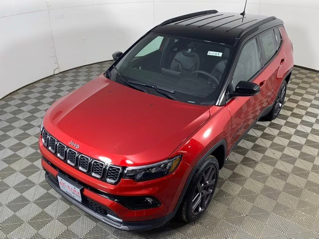 2026 Red Hot Pearlcoat Jeep Compass Limited Altitude 4X4 SUV