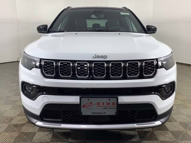 2026 Bright White Clearcoat Jeep Compass Limited 4X4 SUV