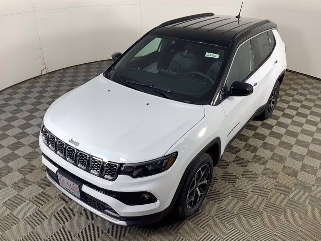 2026 Bright White Clearcoat Jeep Compass Limited 4X4 SUV