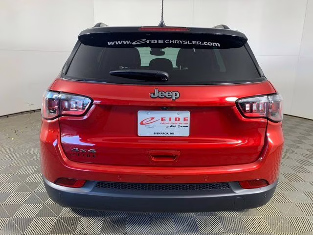 2026 Red Hot Pearlcoat Jeep Compass Limited Altitude 4X4 SUV
