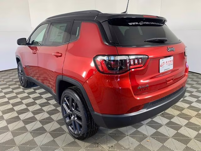 2026 Red Hot Pearlcoat Jeep Compass Limited Altitude 4X4 SUV