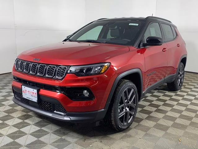 2026 Red Hot Pearlcoat Jeep Compass Limited Altitude 4X4 SUV