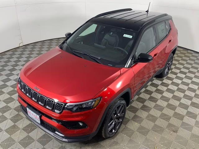 2026 Red Hot Pearlcoat Jeep Compass Limited Altitude 4X4 SUV