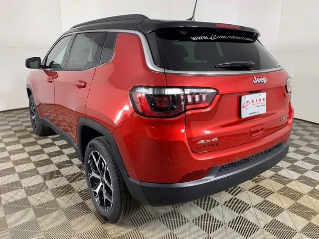 2026 Red Hot Pearlcoat Jeep Compass Limited 4X4 SUV