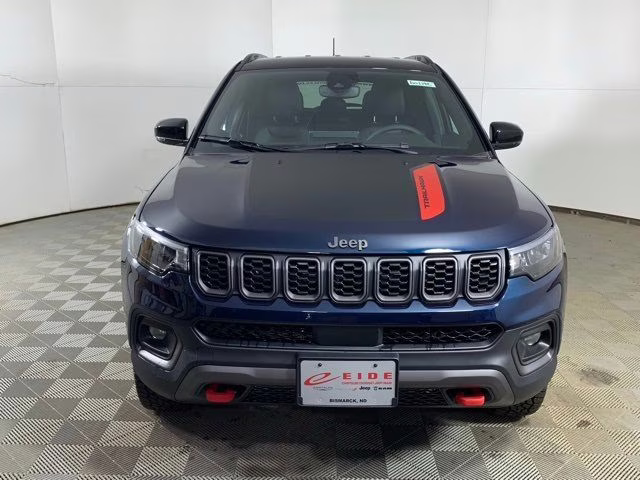 2026 Fathom Blue Pearl Coat Jeep Compass Trailhawk 4X4 SUV