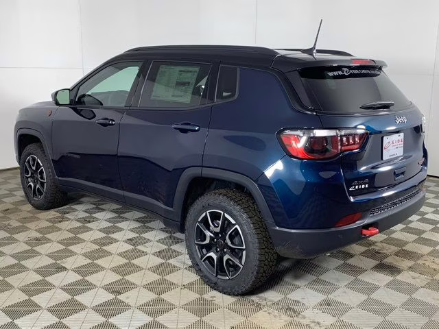 2026 Fathom Blue Pearl Coat Jeep Compass Trailhawk 4X4 SUV