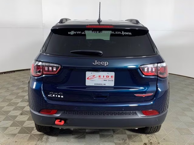 2026 Fathom Blue Pearl Coat Jeep Compass Trailhawk 4X4 SUV