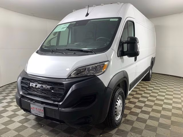 2026 Bright White Clearcoat Ram ProMaster 3500 High Roof FWD Van