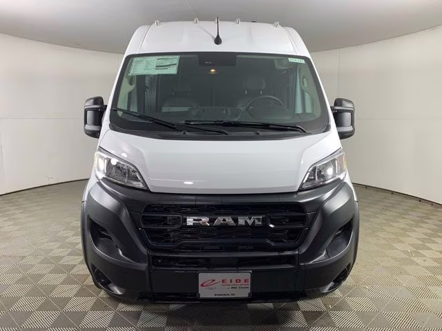 2026 Bright White Clearcoat Ram ProMaster 3500 High Roof FWD Van