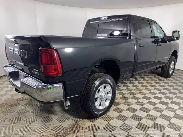 2026 Diamond Black Crystal Pearlcoat Ram 2500 Big Horn 4X4 Truck