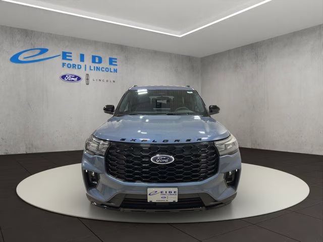 2026 Vapor Blue Metallic Ford Explorer ST-Line 4X4 SUV