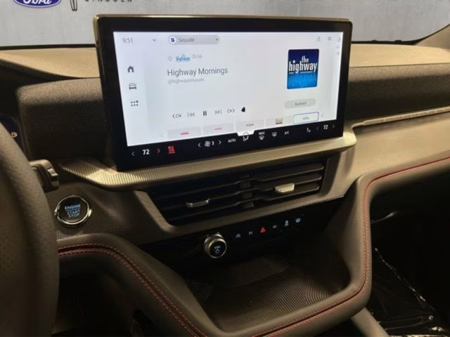 2026 Star White Metallic Tri-Coat Ford Explorer ST-Line 4X4 SUV