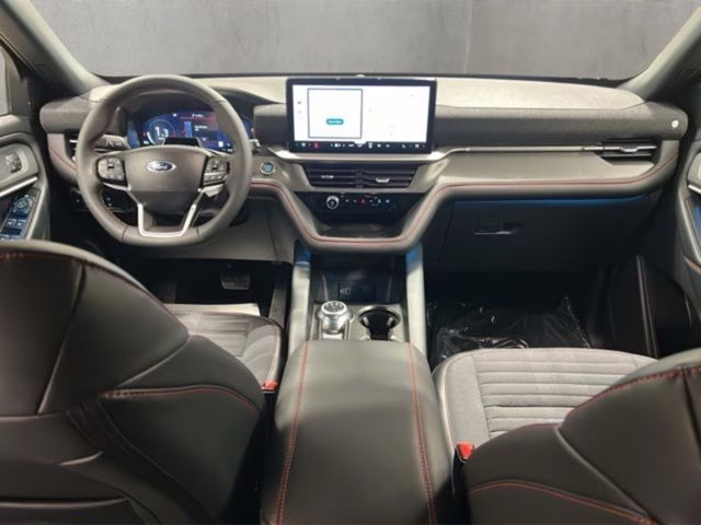 2026 Star White Metallic Tri-Coat Ford Explorer ST-Line 4X4 SUV